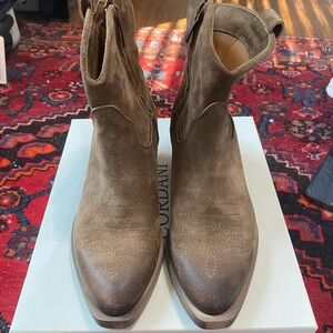 Cordani Provo Western Boots - color Mushroom